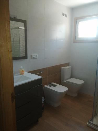 Koupelna v ubytování CASA NIDES