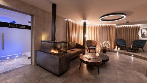 Posezení v ubytování Hotel Almesberger