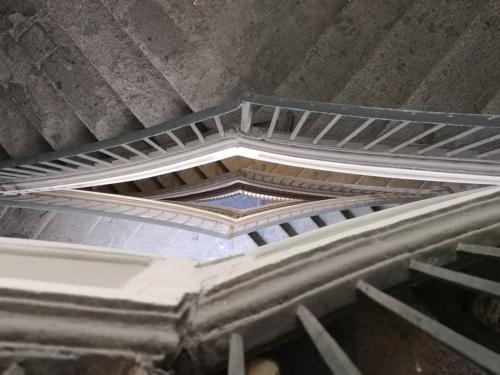 an overhead view of a ceiling in a building at BARBAJA SUITES IN STREET TOLEDO 205 in Naples