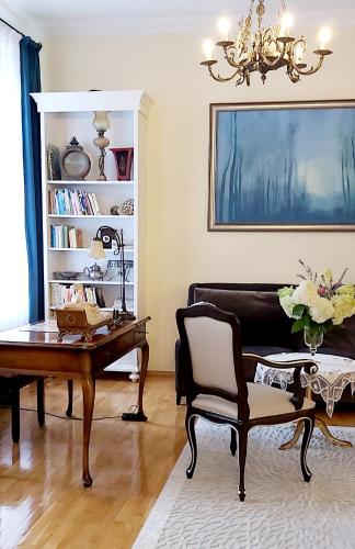 Χώρος καθιστικού στο Apartament ASSER - 110 m2 komfortu