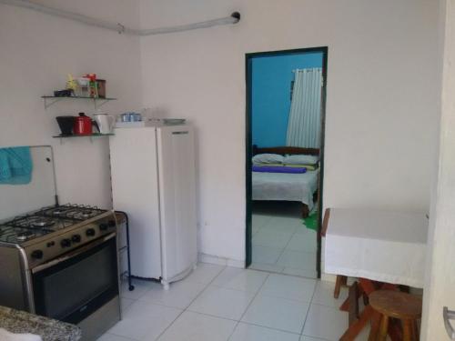 Köök või kööginurk majutusasutuses Casa da Dona Dita