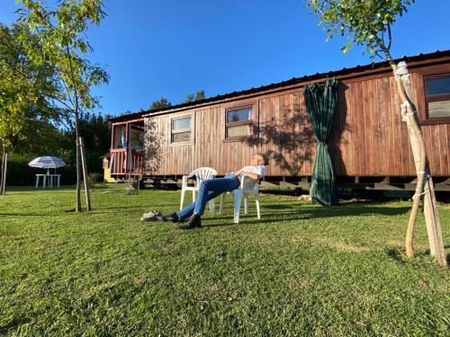 Das Gebäude in dem sich das Bed & Breakfast befindet