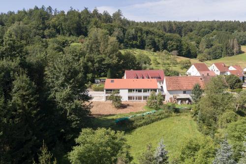 Vaade majutusasutusele HAAUS linnulennult