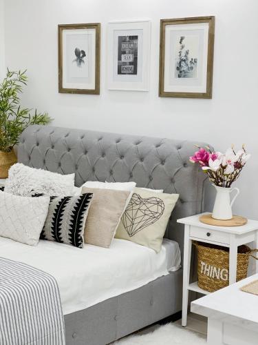 Zona de estar de Apartment MVP Lux