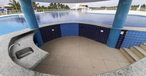 Πισίνα στο ή κοντά στο Apartamento Com Ar Cond e WI-FI no Villa das Águas - Praia do Saco