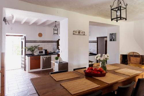 Ett kök eller pentry på Finca El Almendrillo
