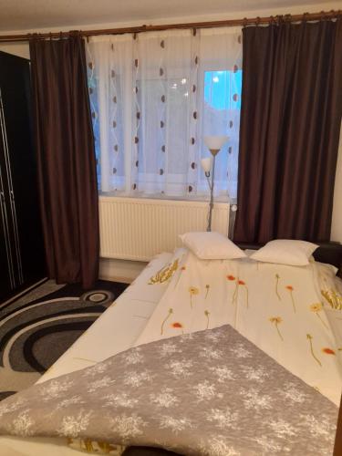 Postel nebo postele na pokoji v ubytování Casa Ioana