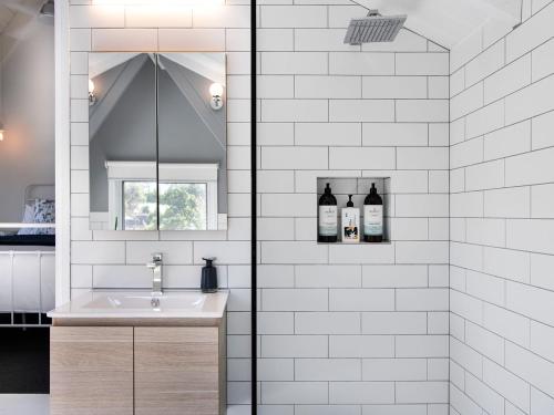 Una cocina o cocineta en Morton House