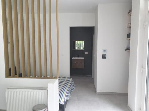 Postel nebo postele na pokoji v ubytování Eden