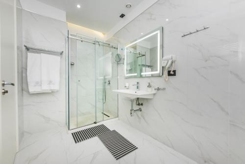 Ванная комната в Hotel IMPERIAL