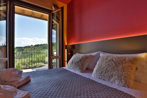 Postel nebo postele na pokoji v ubytování Agriturismo AgrileisureTime