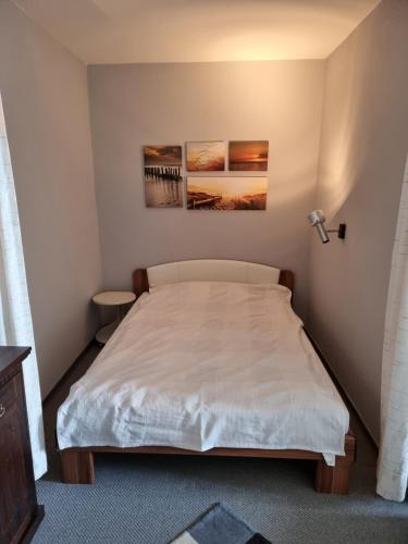 Ένα ή περισσότερα κρεβάτια σε δωμάτιο στο Apartment Harzblick