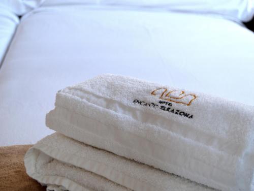 A bed or beds in a room at Encanto Tarazona