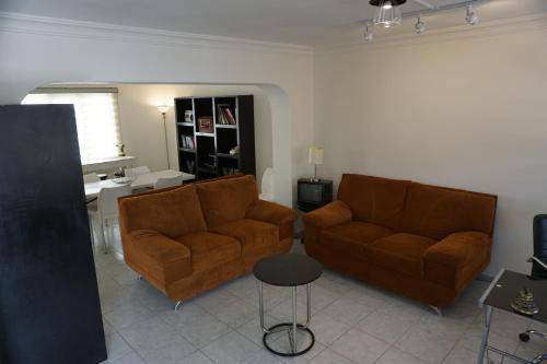 Χώρος καθιστικού στο Hostal San Bernabé
