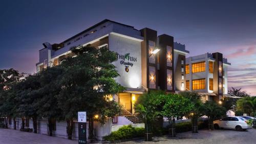 El edificio en el que está el hotel