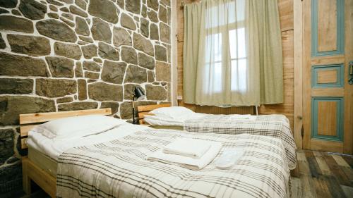 Letto o letti in una camera di Wine Space