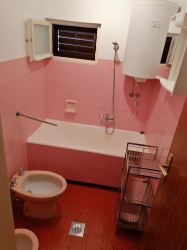 Koupelna v ubytování Guesthouse Butković
