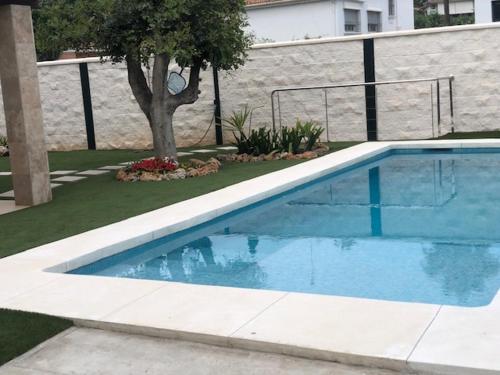 Bazén v ubytovaní CASA VACACIONAL MÁLAGA 14 Chalet alebo v jeho blízkosti