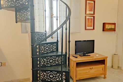 HomeySeville-Duplex con Terraza Santa Cruz 5 pax, Parking Optional