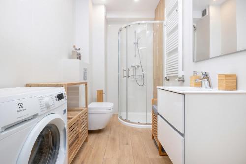Ένα μπάνιο στο Apartament Holiday B 101