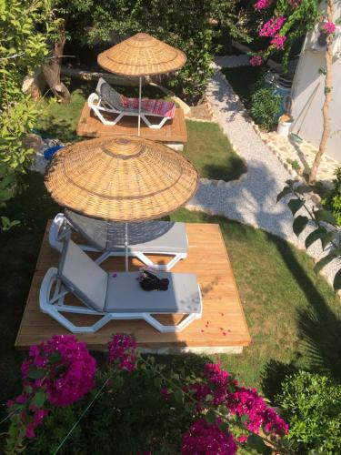 Un jardín fuera de Golden Lighthouse Hotel