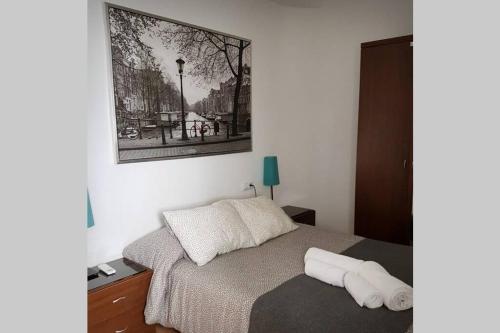 Postel nebo postele na pokoji v ubytování Apartamento San Pedro-Corredera