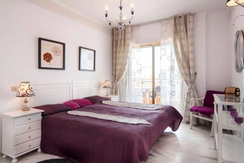 FUENGIROLA , Beach, Centre ,Balcony with seaview, for 4 persons