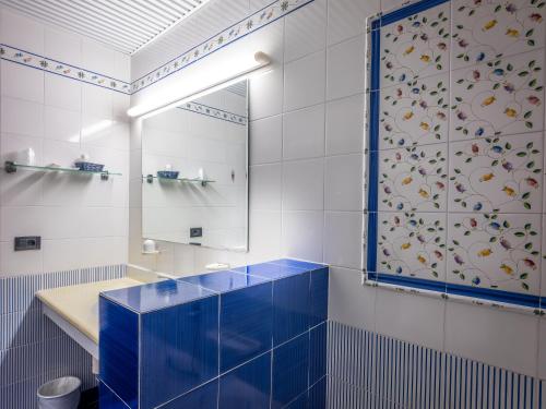 Koupelna v ubytování Hotel Leonardo Da Vinci