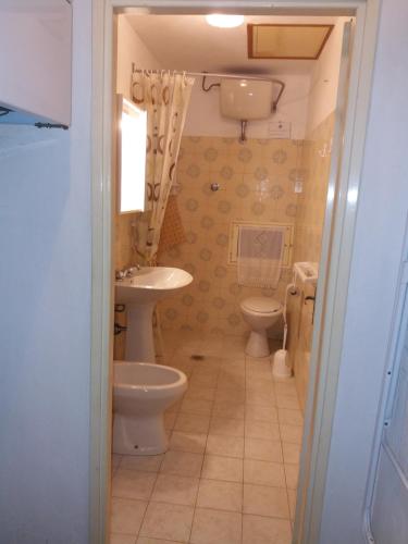 Koupelna v ubytování Casa Tarrini