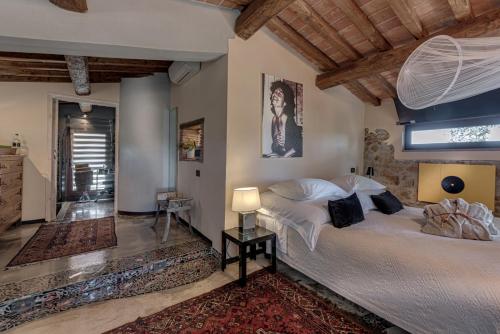 Postel nebo postele na pokoji v ubytování Be Vedetta - Relais & Glamping - Adult Only