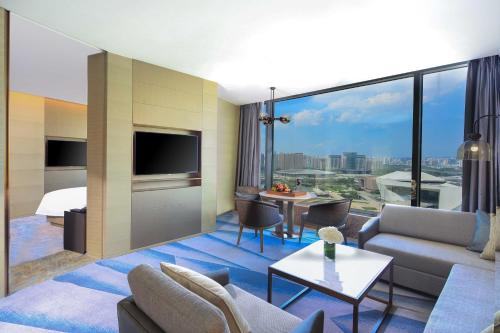 Μια τηλεόραση ή/και κέντρο ψυχαγωγίας στο InterContinental Taiyuan by IHG
