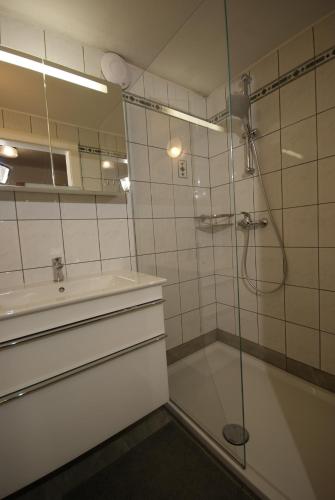 Koupelna v ubytování Ferienhof Edtmeier