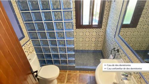 Koupelna v ubytování Arco Casas Adosadas