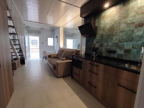 A seating area at Carihuela Home
