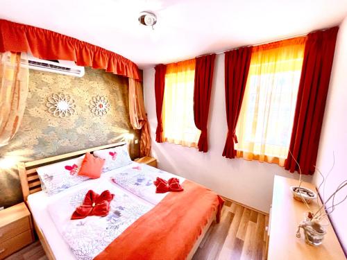 Katil atau katil-katil dalam bilik di Soline Bay Seashore Residence