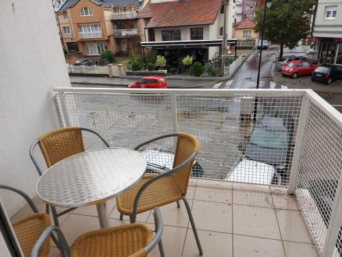 Balcó o terrassa a Apartman Sladja