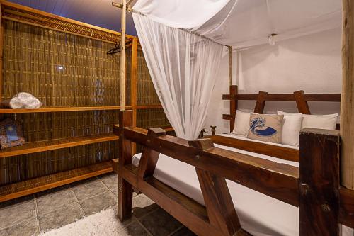 Ένα ή περισσότερα κρεβάτια σε δωμάτιο στο Villa Handam