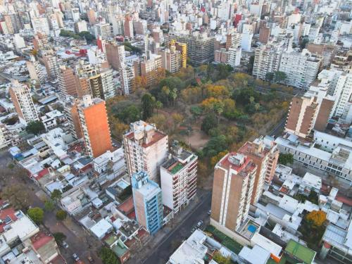 Vista general de Rosario o vistes de la ciutat des de l'apartament