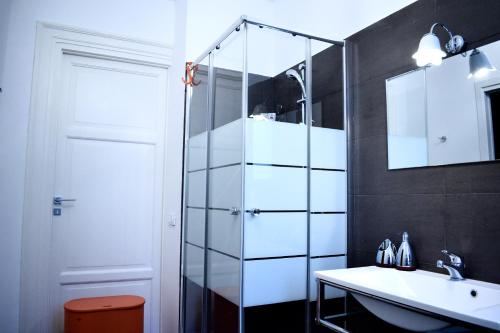 Koupelna v ubytování Due Cani