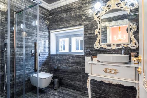Kylpyhuone majoituspaikassa Via Villa Iliotti Rhodos
