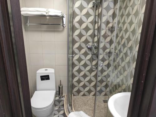 Ванная комната в Отель Лазурит