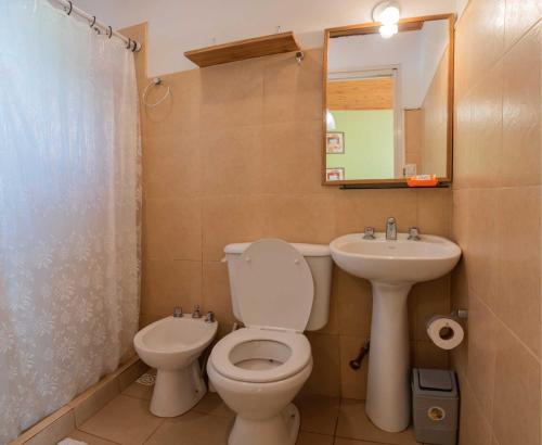 Ванна кімната в Cabañas Costa del Percy