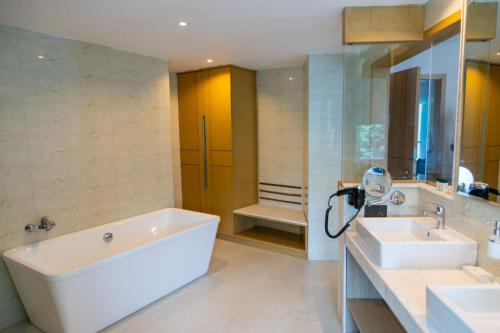 Koupelna v ubytování Hotel Siraichuli