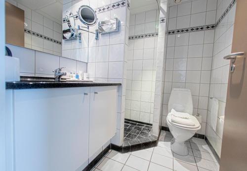 Koupelna v ubytování Radisson Blu Limfjord Hotel, Aalborg