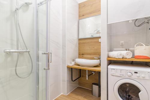 Koupelna v ubytování Apartment Augier - Elegant & Spacious - City Centre