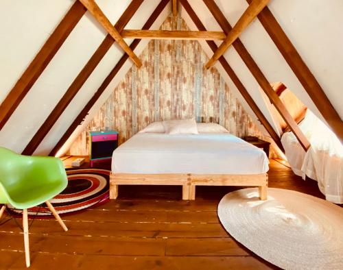 Katil atau katil-katil dalam bilik di A&V Hotel Boutique