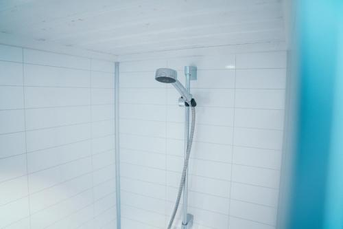 Koupelna v ubytování Å-Hamna Rorbuer