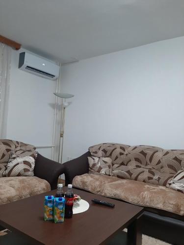 Svetainės erdvė apgyvendinimo įstaigoje Apartman Sladja