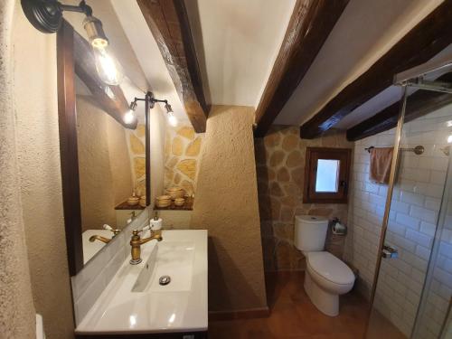 Kúpeľňa v ubytovaní Casa Marèlia, Costa Daurada Rural