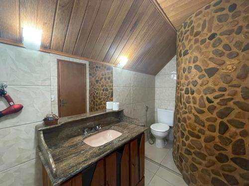 Kúpeľňa v ubytovaní Suites da Cabana